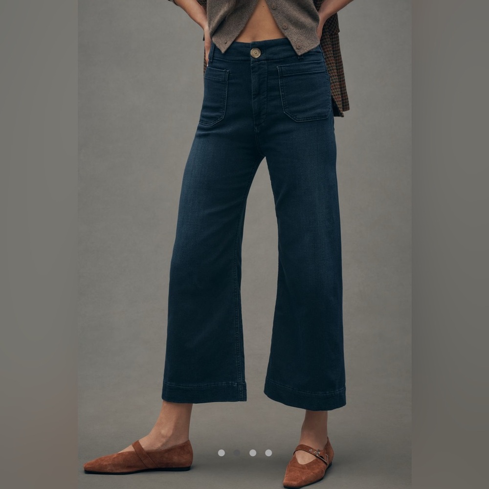 Maeve Midnight Blue Flare Jeans